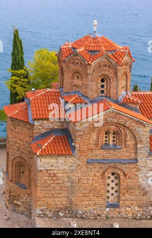 Kirche St. John Kaneo, Ohrid, Nordmakedonien Stockfoto