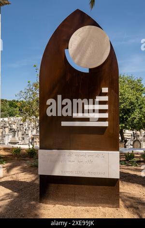 Monumento a Ramon Llull Stockfoto