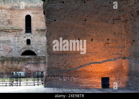 Bäder von Caracalla, Roma, Latium, Italien Stockfoto