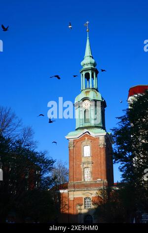 Dreifaltigkeitskirche in Hamburg Sankt Georg Stockfoto