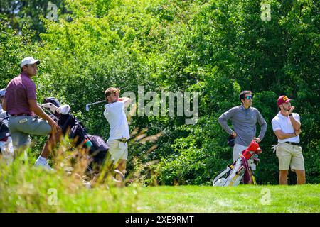 . Amateur-Europameisterschaft - Zweiter Übungstag. Farum, Danmark. Juni 2024. Stockfoto