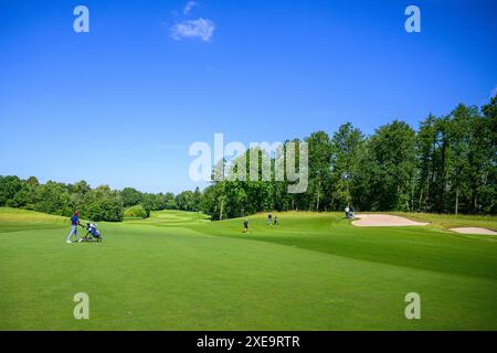 . Amateur-Europameisterschaft - Zweiter Übungstag. Farum, Danmark. Juni 2024. Stockfoto