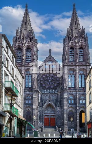 Clermont-Ferrand Kathedrale, Frankreich Stockfoto