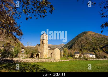 Sant Feliu de Barruera Stockfoto