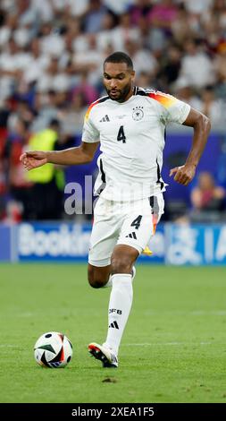Frankfurt Am Main, Deutschland Juni 2024. Juni 2024, Fußball, Euro 2024, Vorrunde, Schweiz C Deutschland, Deutschland, Frankfurt, Stadion Jonathan Tah (Deutschland, 4), Credit: HMB Media/Alamy Live News Stockfoto