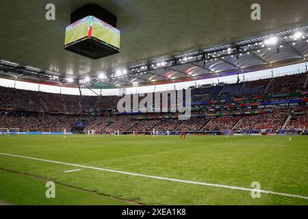 Frankfurt Am Main, Deutschland Juni 2024. Juni 2024, Fußball, Euro 2024, Vorrunde, Schweiz C Deutschland, Deutschland, Frankfurt, Stadionübersicht, Credit: HMB Media/Alamy Live News Stockfoto