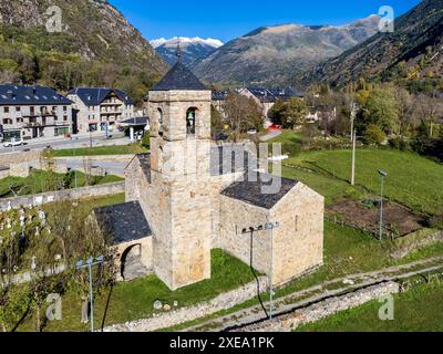 Sant Feliu de Barruera Stockfoto