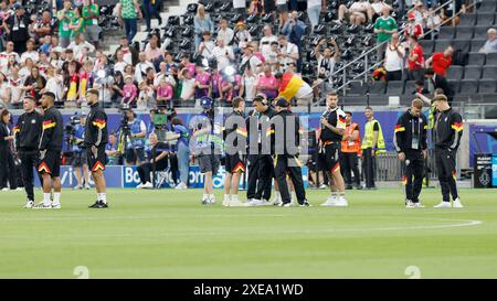 Frankfurt Am Main, Deutschland Juni 2024. Juni 2024, Fußball, Euro 2024, Vorrunde, Schweiz C Deutschland, Deutschland, Frankfurt, Stadion Platzbegehung Deutschland, Credit: HMB Media/Alamy Live News Stockfoto