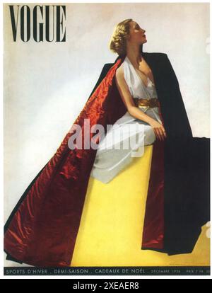 November 1936 Vogue Paris Cover, Foto Horst P. Horst Stockfoto