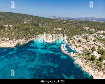 Cala Portals Vells Stockfoto