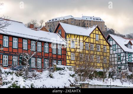 Bilder aus Blankenburg im Harz Stockfoto