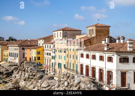 Impressionen aus der Weltkulturerbestadt Verona Italien Stockfoto