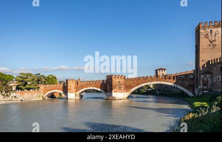 Impressionen aus der Weltkulturerbestadt Verona Italien Stockfoto