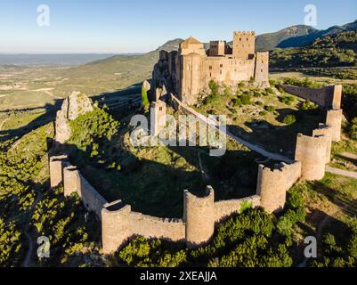 Schloss Loarre Stockfoto