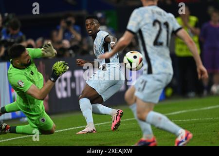 Nelson Semedo (Portugal) während des Spiels zur UEFA Euro 2024 zwischen Georgia 2-0 Portugal in der Arena AufSchalke am 26. Juni 2024 in Gelsenkirchen. Quelle: Maurizio Borsari/AFLO/Alamy Live News Stockfoto