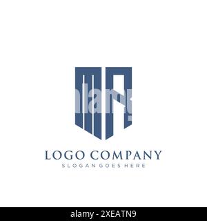 MR-Shield-Logo. Stock Vektor