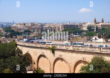 Girolamo Cassar Road, Valletta, Malta. Stockfoto