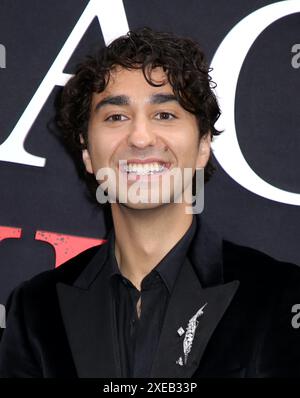 New York City, USA. Juni 2024. Alex Wolff nahm an der New Yorker Premiere „A Quiet Place: Day One“ Teil, die am 26. Juni 2024 am AMC Lincoln Square in New York City stattfand © Steven Bergman/AFF-USA. COM Credit: AFF/Alamy Live News Stockfoto
