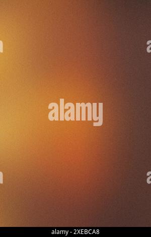 Körnige Textur, die einen abstrakten Hintergrund mit Farbverlauf bildet, in warmen Farben Stockfoto