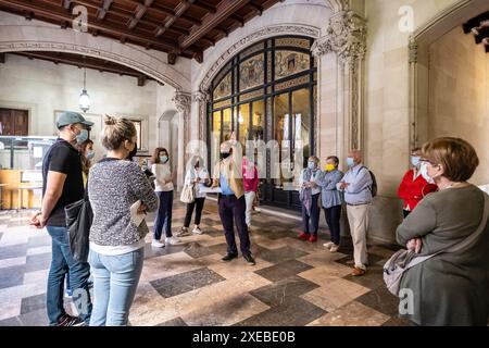 Consell de Mallorca Gebäude Stockfoto