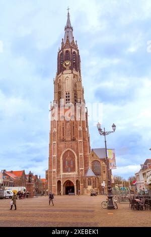 Nieuwe Kerk New Church. Delfth, Niederlande Stockfoto