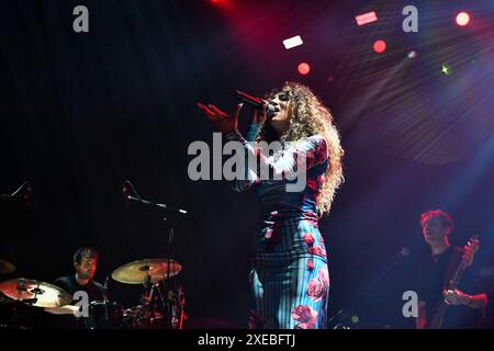 Paris, Frankreich. Juni 2024. Kimberose tritt am 26. Juni 2024 im Zenith in Paris auf. Foto: Christophe Meng/ABACAPRESS. COM Credit: Abaca Press/Alamy Live News Stockfoto