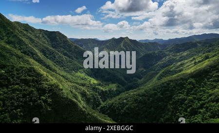 Die Kordillera-Berge in Ifugao Philippinen Stockfoto