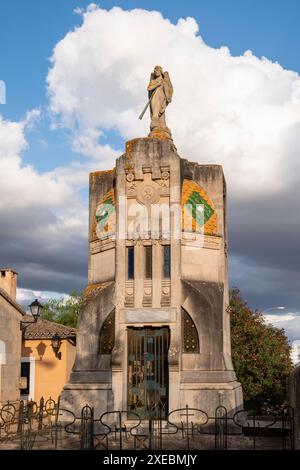 Das modernistische Mausoleum der Familie Bestard Stockfoto