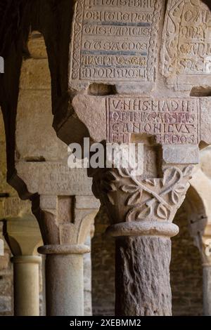 Kloster der ehemaligen Kathedrale von San Vicente Stockfoto