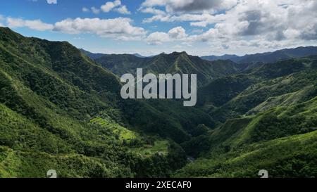 Die Kordillera-Berge in Ifugao Philippinen Stockfoto