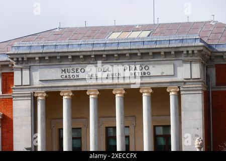 Museo del Prado in Madrid, Spanien Stockfoto