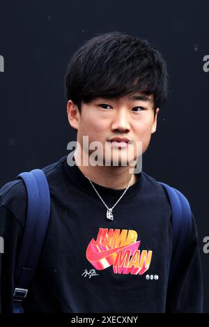 Spielberg, Österreich. Juni 2024. Yuki Tsunoda (JPN) RB. 27.06.2024. Formel-1-Weltmeisterschaft, Rd 11, Großer Preis Von Österreich, Spielberg, Österreich, Vorbereitungstag. Das Foto sollte lauten: XPB/Alamy Live News. Stockfoto