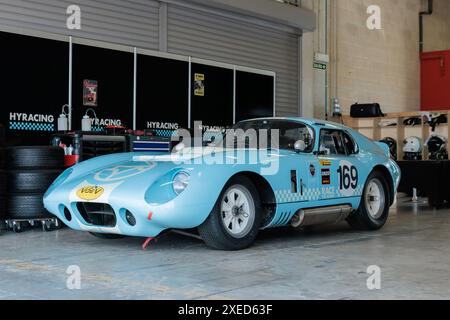 Los Arcos, Spanien-25. Mai 2024: 1964 Shelby Daytona Cobra Coupe Stockfoto