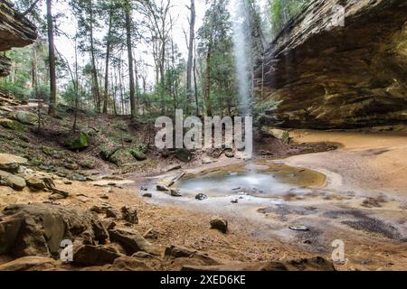 Ash Cave, Hocking Hills State Park, Ohio Stockfoto