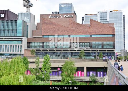 Sadlers Wells East at the East Bank, Stratford, London Stockfoto