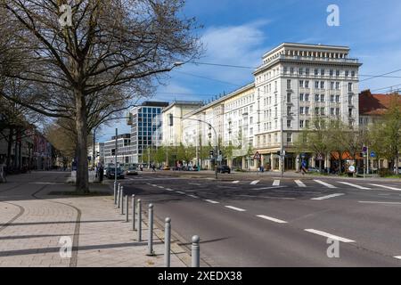 Bilder aus der Landeshauptstadt Sachsen-Anhalt Magdeburg an der Elbe Stockfoto