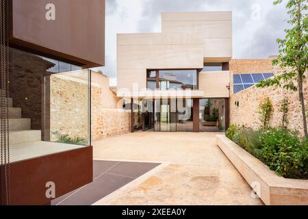 Blai Bonet House, Lyrikzentrum, Santanyí, Mallorca, Balearen, Spanien Stockfoto