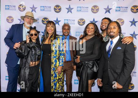 Hollywood, USA. Juni 2024. Producers nimmt 2024 an der Proklamationszeremonie der Angel City Salute Awards in der Pink Teacup Villa in Hollywood, Los Angeles, CA, 26. Juni 2024 Credit: Eugene Powers/Alamy Live News Teil Stockfoto