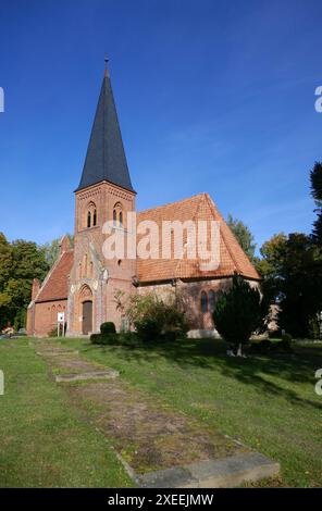 Heilig-Kreuz-Kapelle LÃ¼ssow, Deutschland Stockfoto