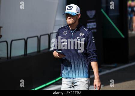 SARGEANT Logan (usa), Williams Racing FW46, Porträt während des Formel 1 Qatar Airways Austrian Grand Prix 2024, 11. Runde der Formel-1-Weltmeisterschaft 2024 vom 28. Bis 30. Juni 2024 auf dem Red Bull Ring in Spielberg, Österreich Stockfoto