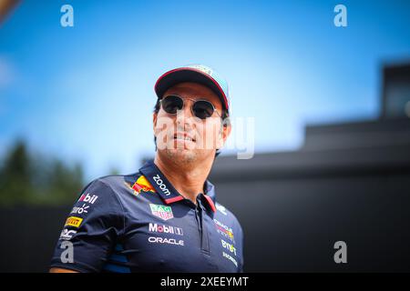 11 Sergio Perez, (MEX) Oracle Red Bull Racing, Honda während des österreichischen GP, Spielberg 27-30 Juni 2024, Formel-1-Weltmeisterschaft 2024. Stockfoto