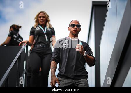 44 Lewis Hamilton, (GRB) AMG Mercedes Ineos während des österreichischen GP, Spielberg 27-30 Juni 2024, Formel-1-Weltmeisterschaft 2024. Stockfoto