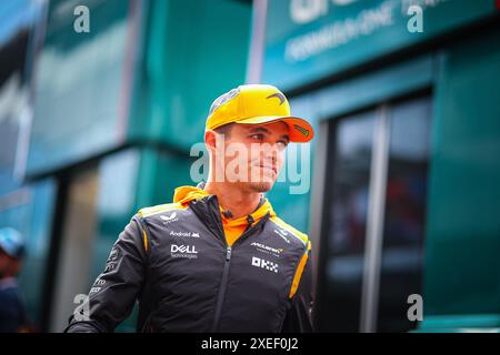 04 Lando Norris, (GRB) McLaren Mercedes während des österreichischen GP, Spielberg 27-30 Juni 2024, Formel-1-Weltmeisterschaft 2024. Stockfoto