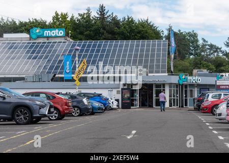 Toddington South Services auf der Autobahn M1, MOTO-Autobahnstation, England, Großbritannien Stockfoto