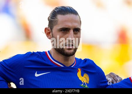 Adrien Rabiot aus Frankreich war beim Gruppenspiel der UEFA EURO 2024 zwischen Frankreich und Polen im Fußballstadion Dortmund zu sehen. Stockfoto