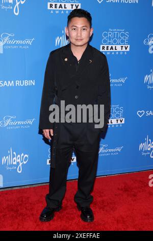 Kyle Chan nimmt am 15. Juni 2024 an den Critics Choice Real TV Awards im Fairmont Century Plaza 2024 in Los Angeles, Kalifornien, Teil. Foto: Crash/imageSPAC Stockfoto