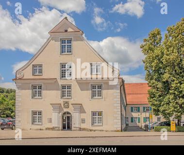 Schlossplatz Aulendorf Stockfoto