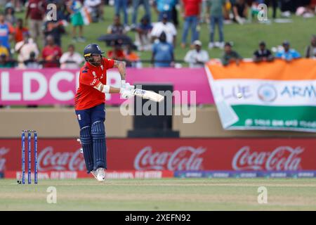 Der Engländer Phil Salt während des Halbfinales der ICC Männer T20 World Cup 2024 im Providence Stadium in Georgetown, Guyana. Bilddatum: Donnerstag, 27. Juni 2024. Stockfoto