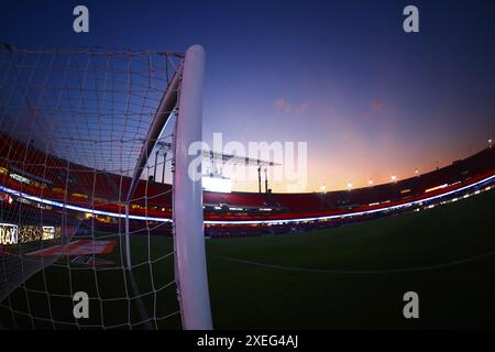 Sao Paulo, Brasilien. Juni 2024. SP - SAO PAULO - 06/27/2024 - BRAZILIAN A 2024, SAO PAULO x CRICIUMA - Allgemeine Ansicht des Morumbi Stadions für das Spiel zwischen Sao Paulo und Criciuma für die brasilianische A 2024 Meisterschaft. Foto: Marco Miatelo/AGIF Credit: AGIF/Alamy Live News Stockfoto