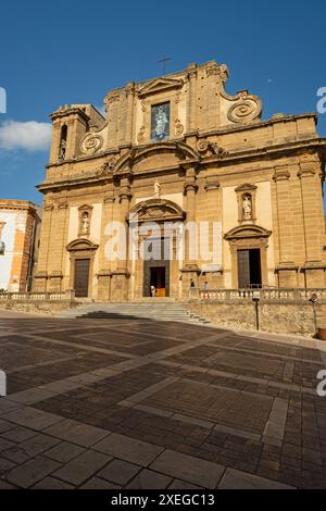 Basilika Maria del Soccorso in Sciacca auf Sizilien Stockfoto